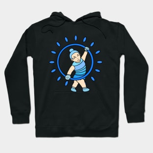 Chibi girl gymnastic hoop Hoodie